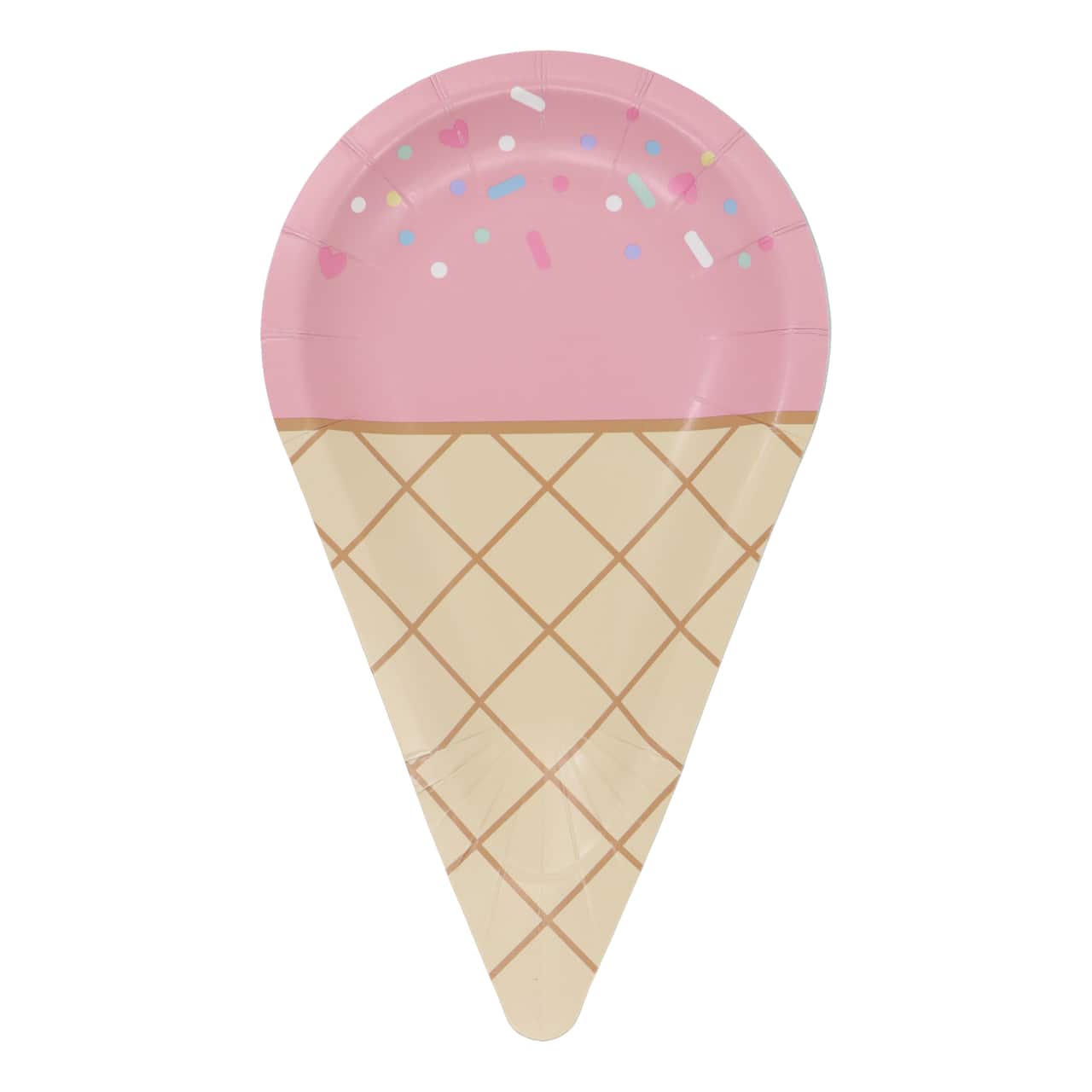 24 Packs: 8 ct. (192 total) 7" Ice Cream Dinner Plates by Celebrate It™